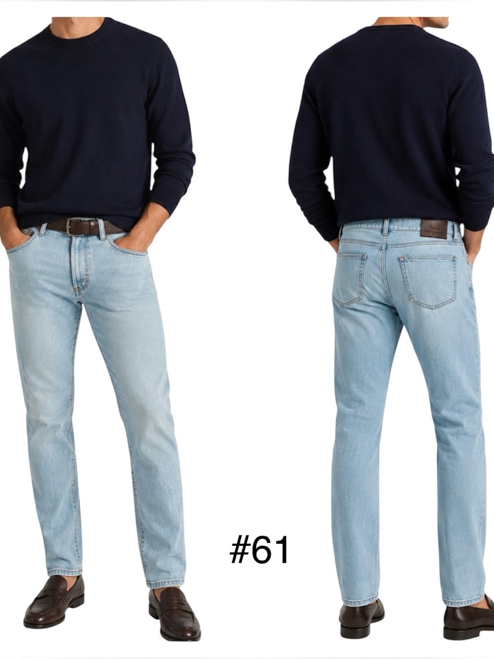 Isaia Denim Blue Jeans